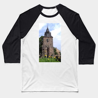 Church Tower, Rutherglen Old Parish Church, Scotland Baseball T-Shirt